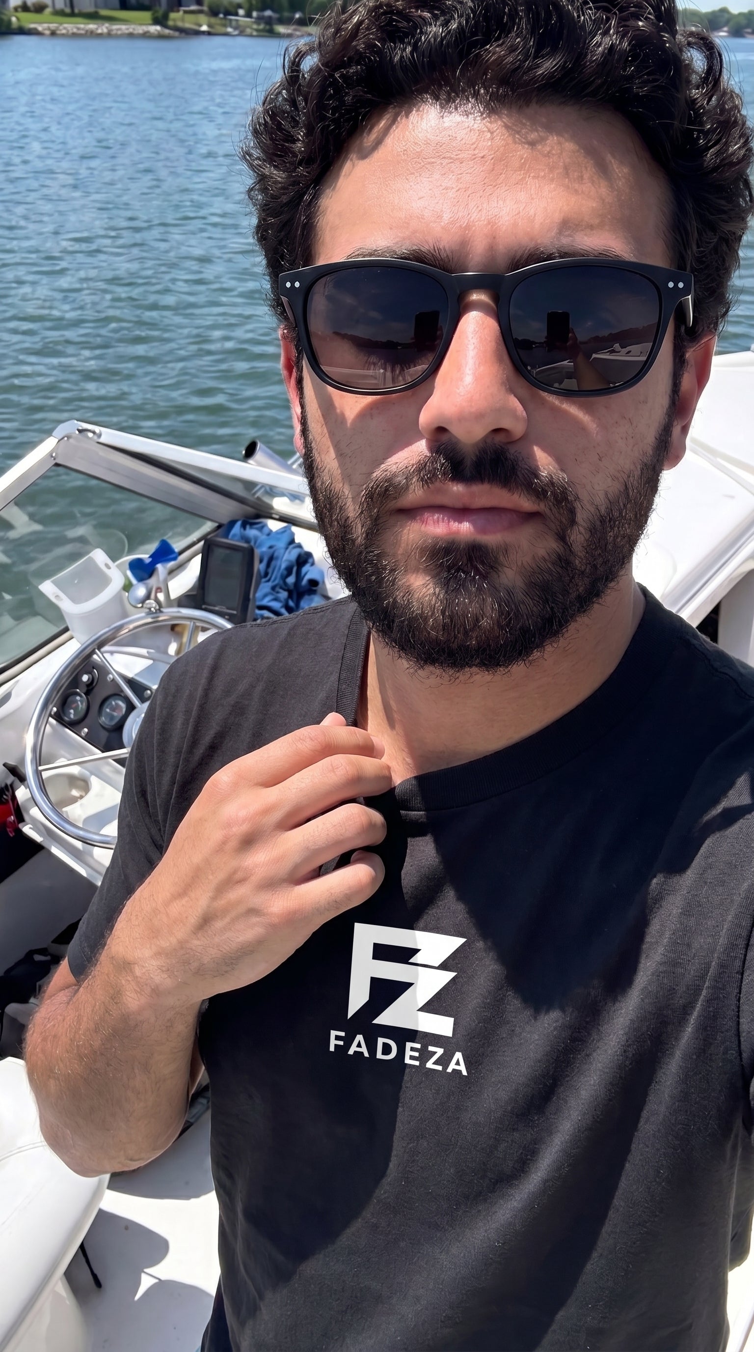 Fadeza Original Logo Black Tee